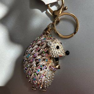 Large Hedgehog Keychain, benefits Hedgehog Rescue